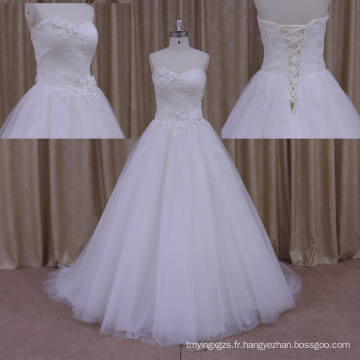 Robes de mariée en dentelle parfaite col haut 2013